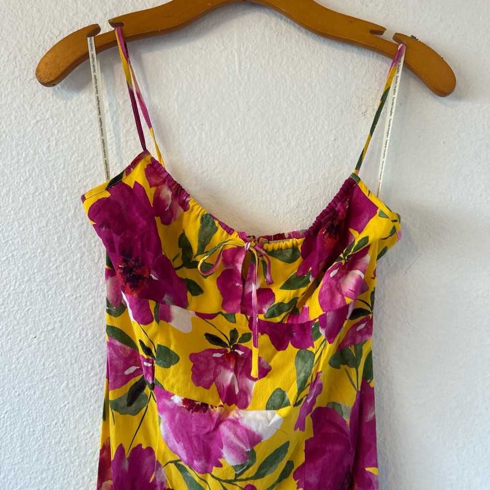 Favorite Daughter The One That Got Away Floral Keyhole Maxi Dress Size 6 - Picture 7 of 11